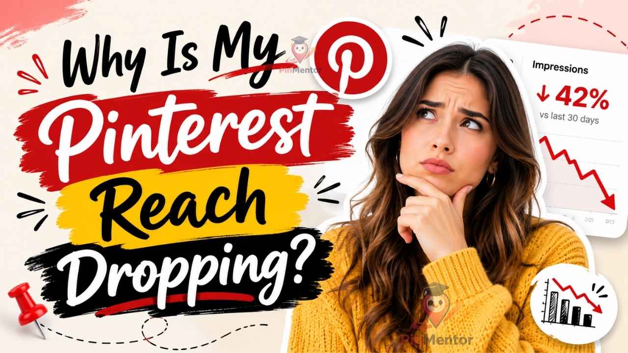 Why Is My Pinterest Reach Dropping? 7 Real Causes (and How to Fix Each One)